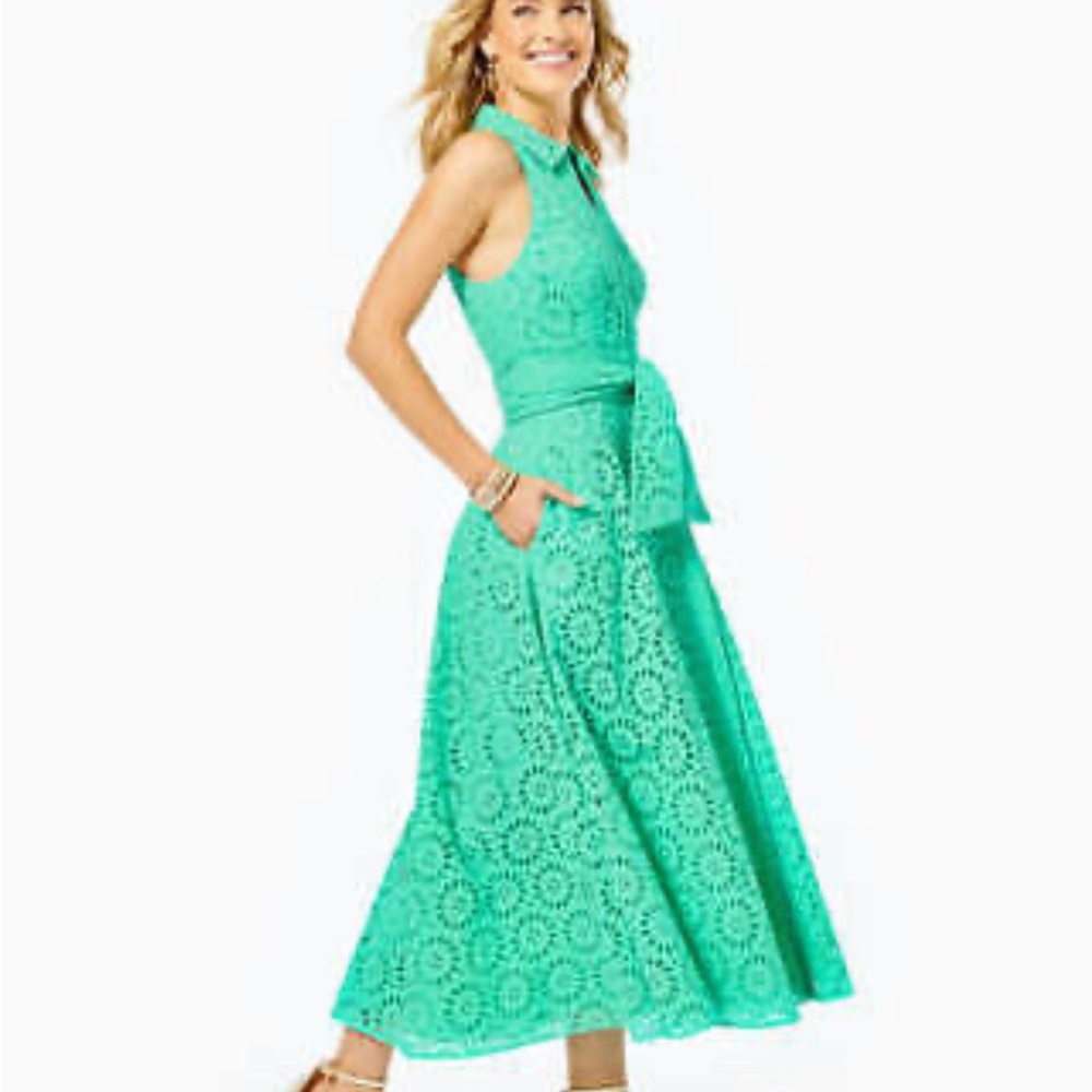 Sleeveless  midi dress